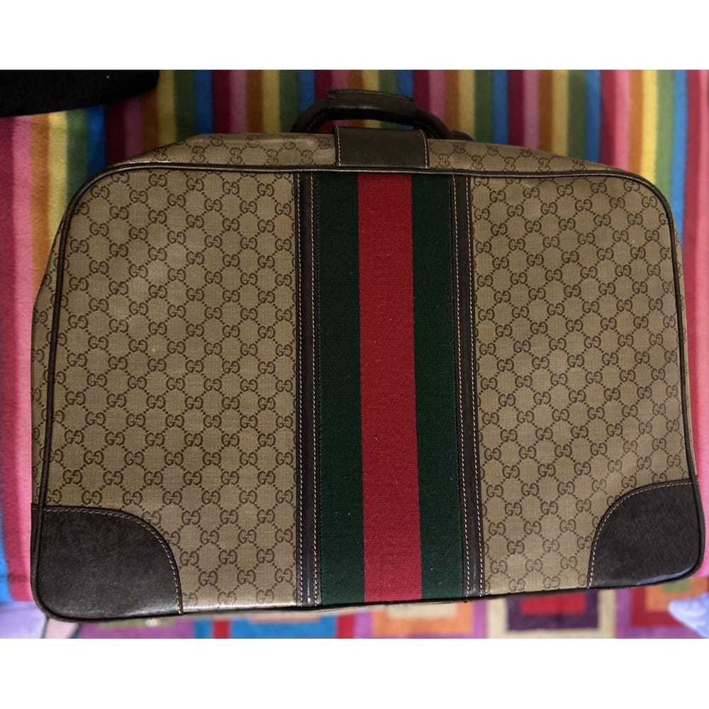 Gucci Patent leather travel bag - image 5