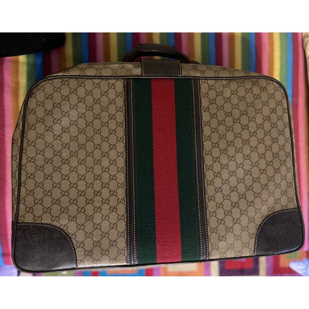 Gucci Patent leather travel bag - image 6