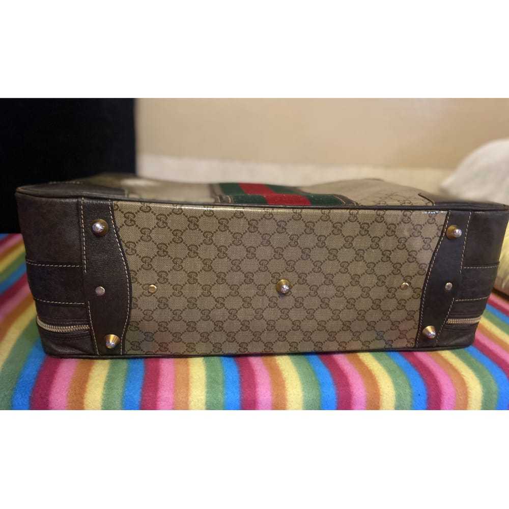 Gucci Patent leather travel bag - image 7