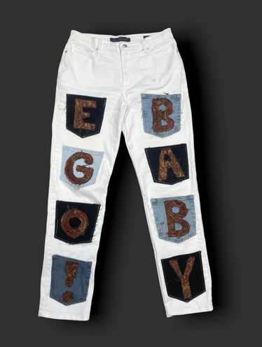 Handmade EGO BABY back pocket pants