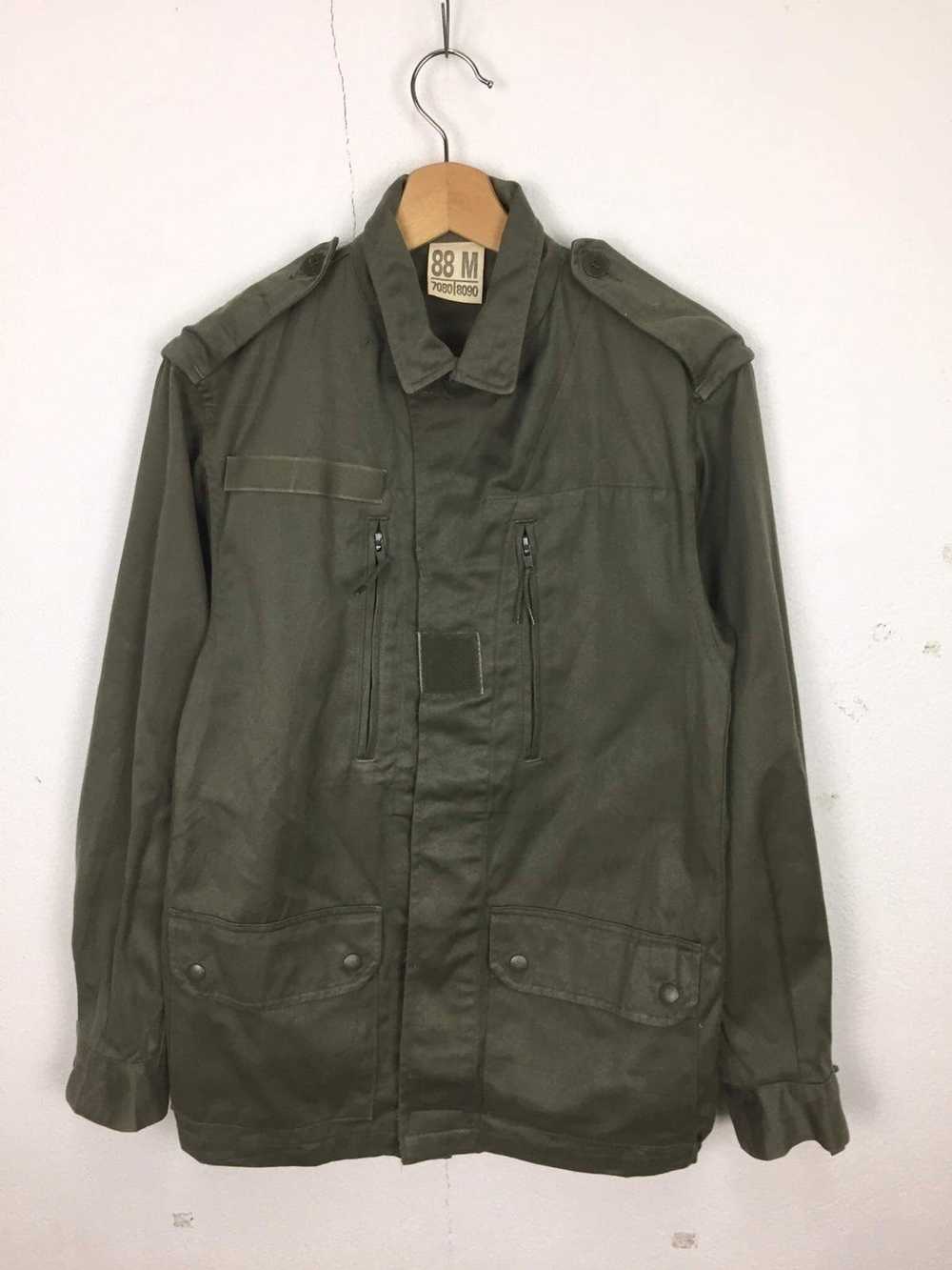 Military × Vintage Military Jacket Socovet French… - image 1