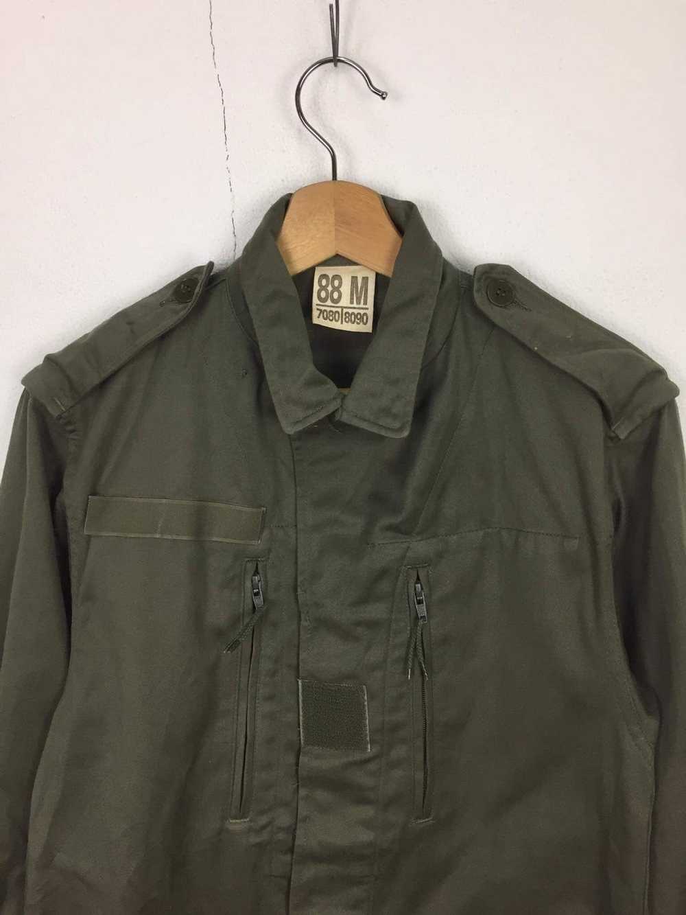 Military × Vintage Military Jacket Socovet French… - image 2