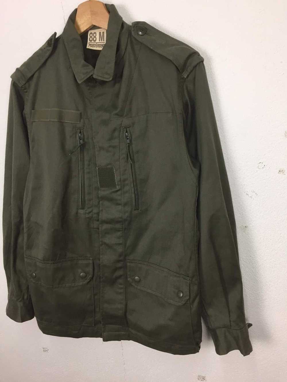 Military × Vintage Military Jacket Socovet French… - image 4