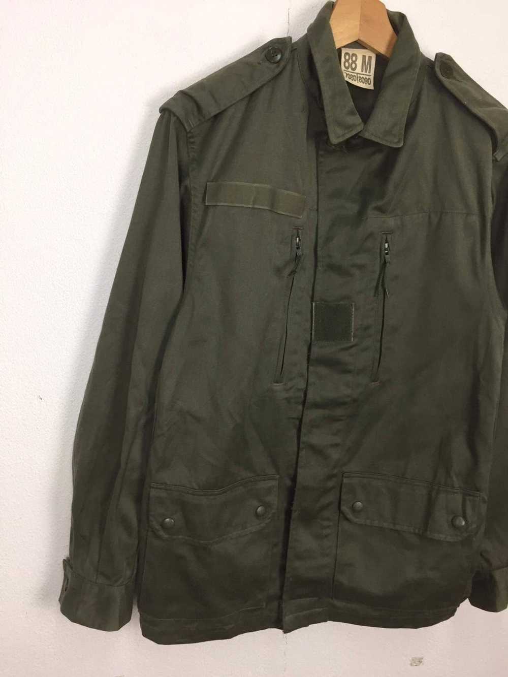 Military × Vintage Military Jacket Socovet French… - image 5