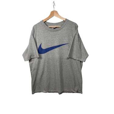 Nike VTG Nike T-Shirt 90s Size XL White Grey Tag … - image 1