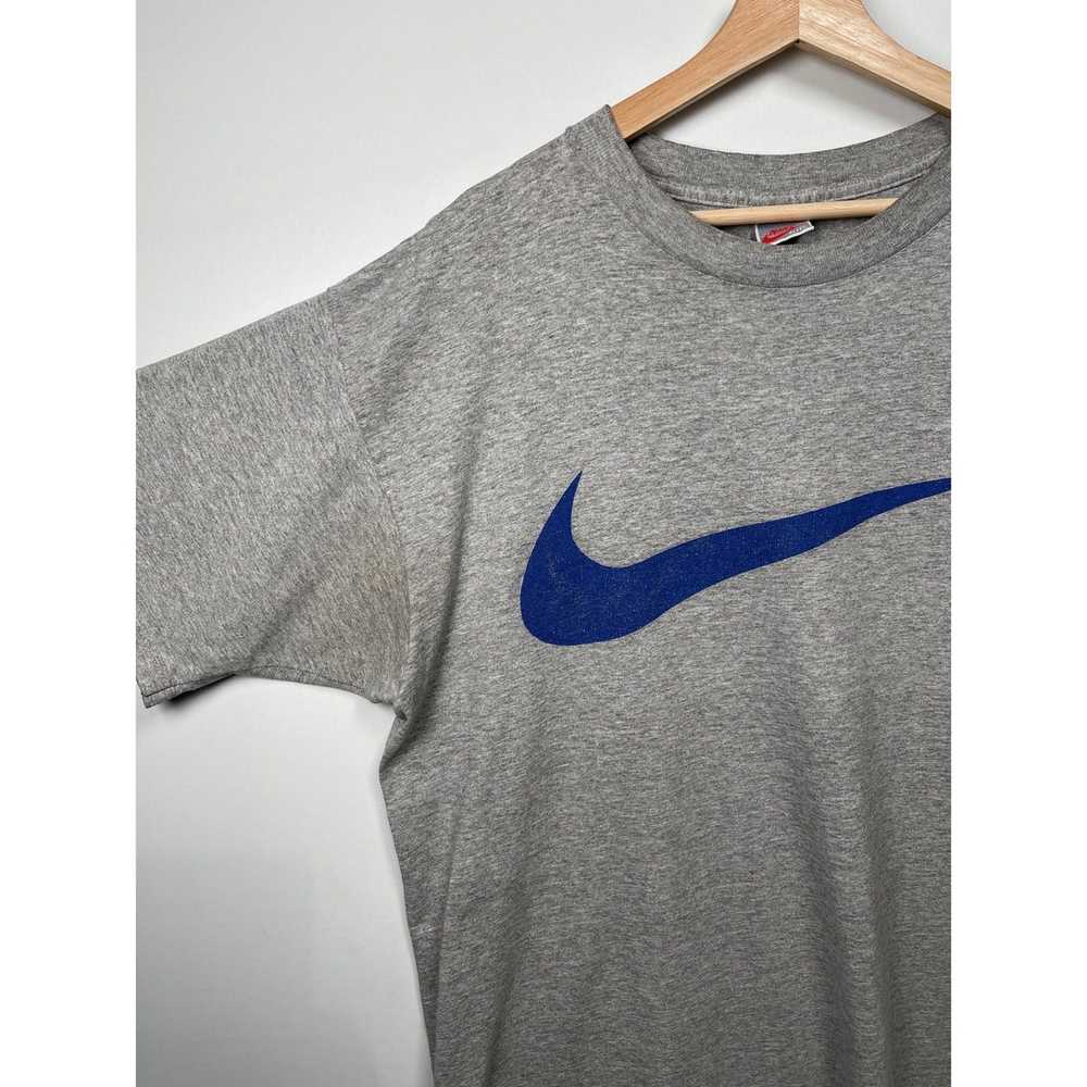 Nike VTG Nike T-Shirt 90s Size XL White Grey Tag … - image 3