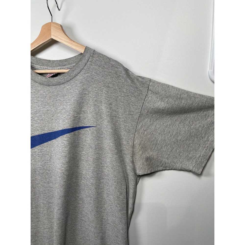 Nike VTG Nike T-Shirt 90s Size XL White Grey Tag … - image 4