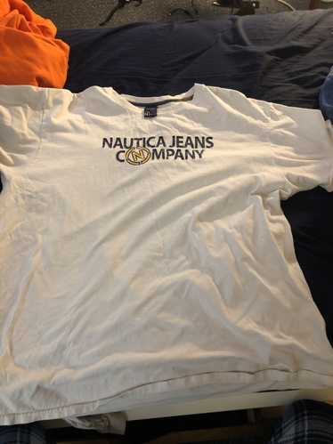 Nautica × Vintage Nautica Jeans Company logo