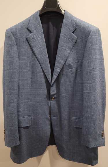 Ermenegildo Zegna Ermenegildo Zegna Blue Glen Plai