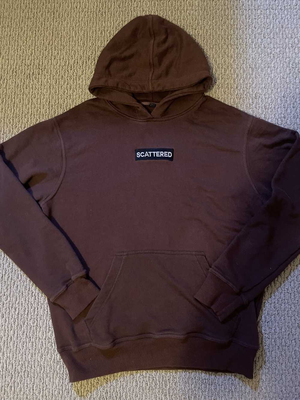 Streetwear scattered box logo hoodie - image 1