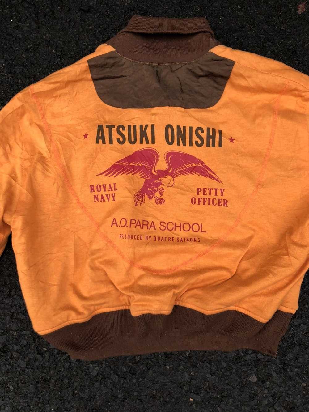 Japanese Brand vintage atsuki onishi bomber cropp… - image 1