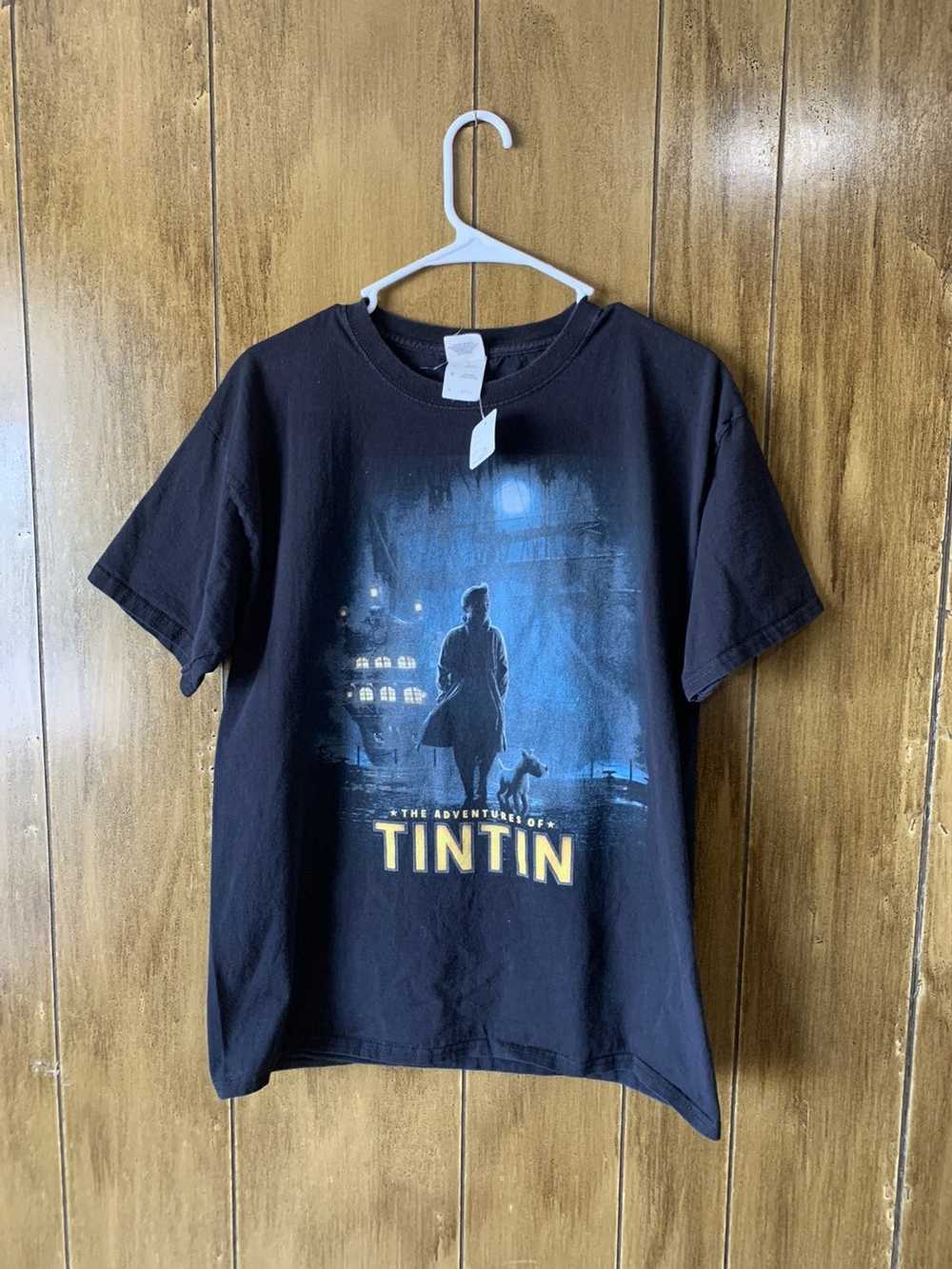 Vintage Vintage The Adventures of Tintin T-shirt - image 1