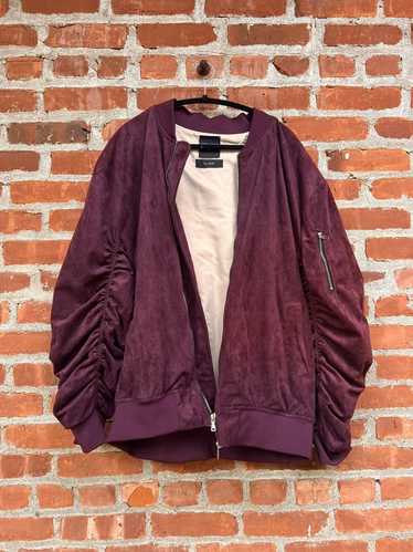 Lifted Anchors Lifted anchors ultra suede bomber