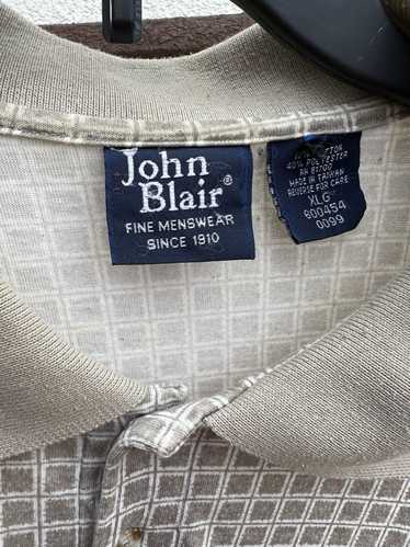 John Blair × Vintage John Blair Quarter button up