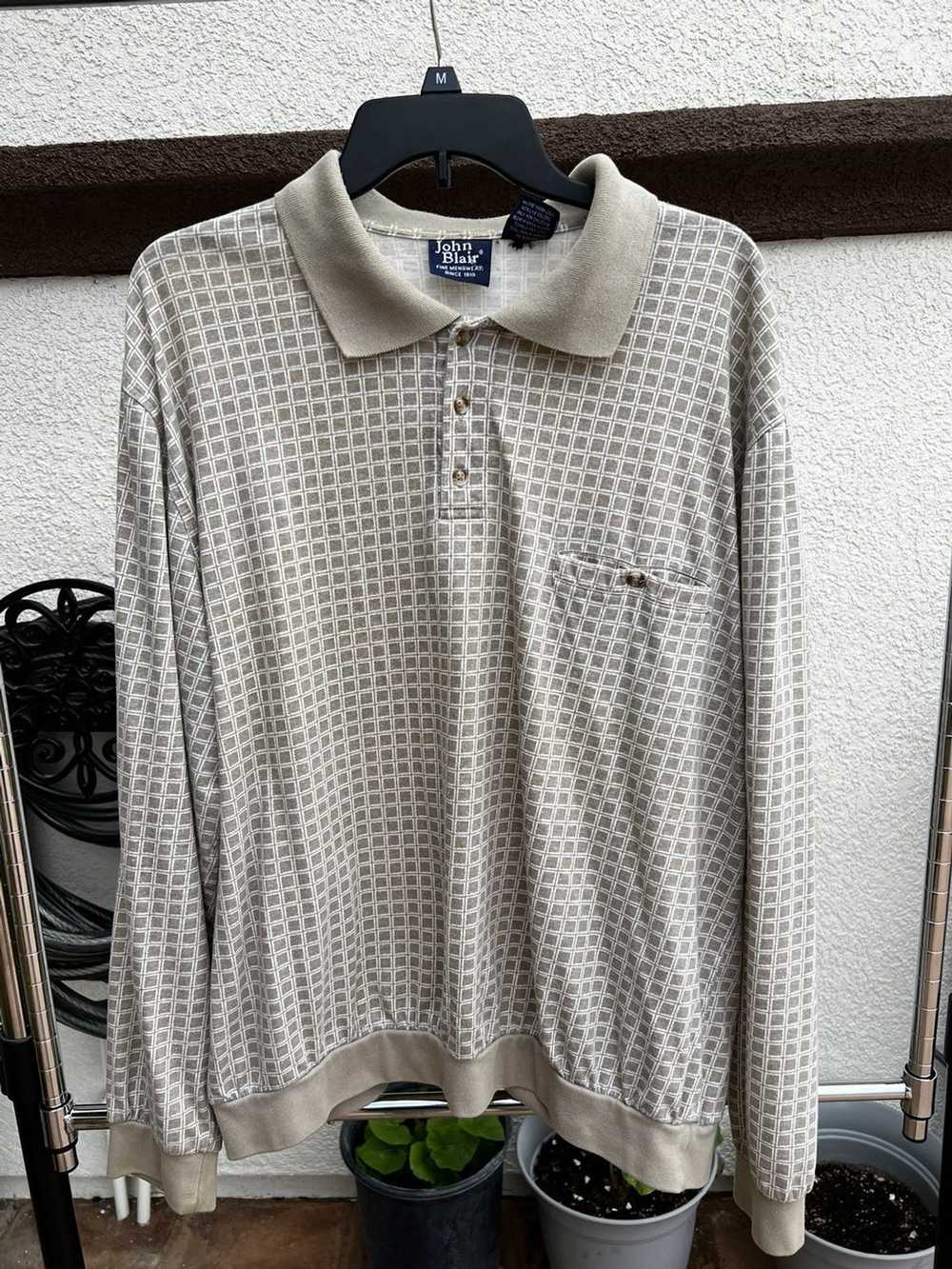 John Blair × Vintage John Blair Quarter button up - image 3