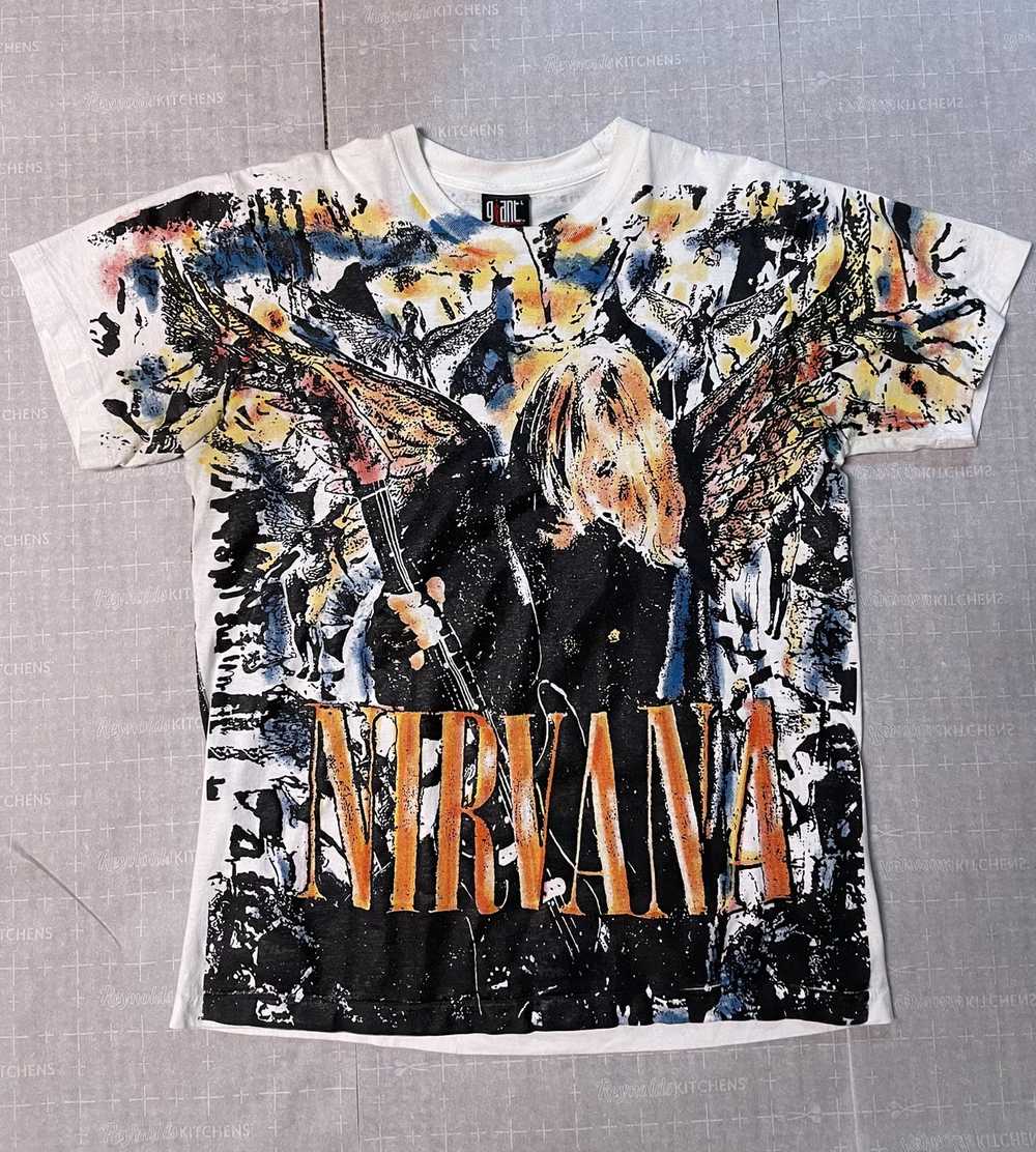 Kurt Cobain × Nirvana Designs Vintage 90s NIRVANA… - image 1