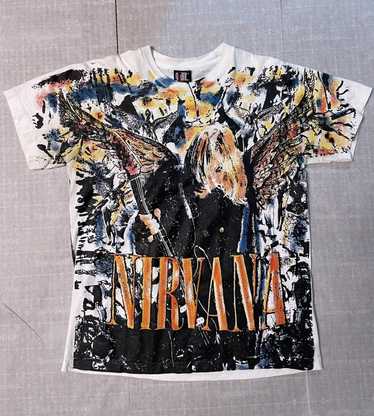 Kurt Cobain × Nirvana Designs Vintage 90s NIRVANA 