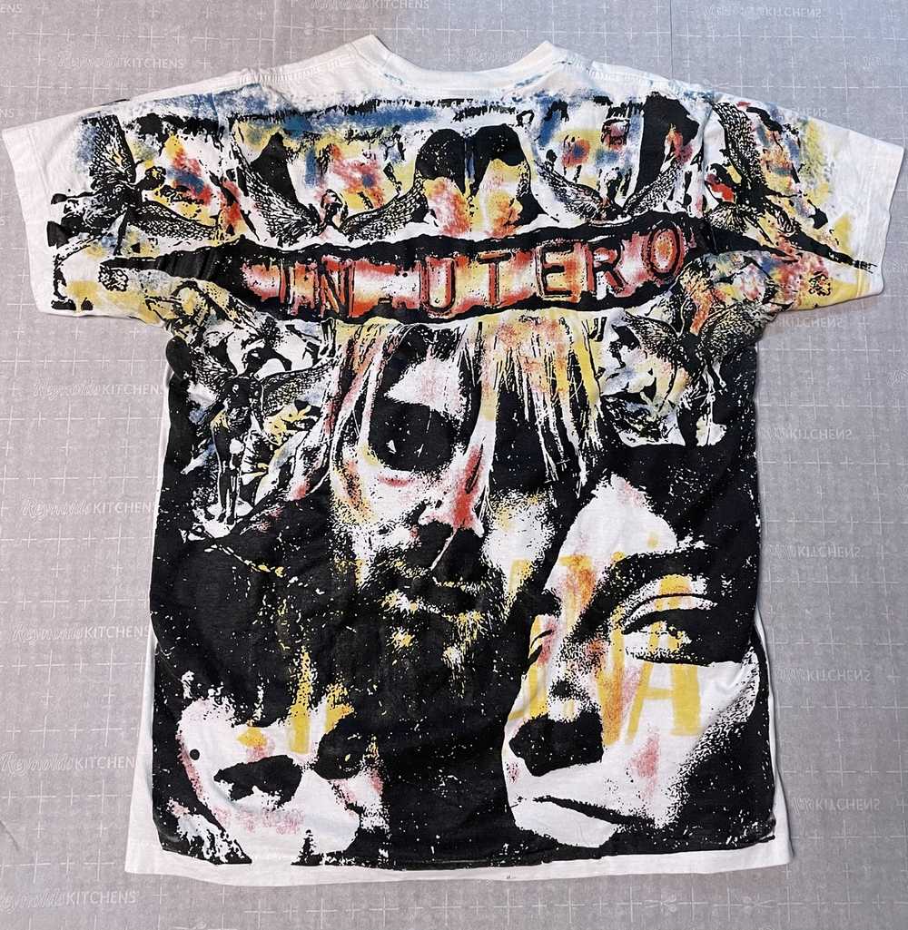 Kurt Cobain × Nirvana Designs Vintage 90s NIRVANA… - image 2