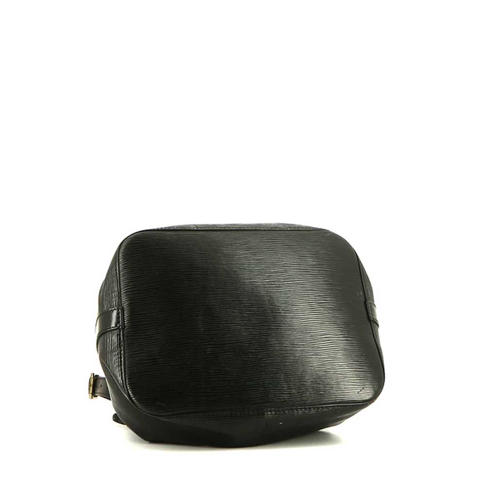 Louis Vuitton petit Noé handbag in black epi leat… - image 5