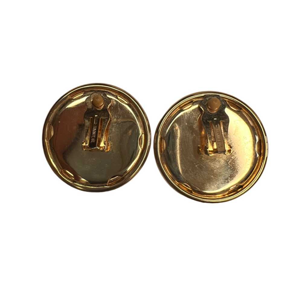 Vintage Erwin Pearl Clip On Earrings - image 2