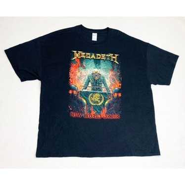MEGADETH NEW WORLD ORDER Tシャツ Amazon.com: Megadeth - New World Order T-Shirt : Clothing