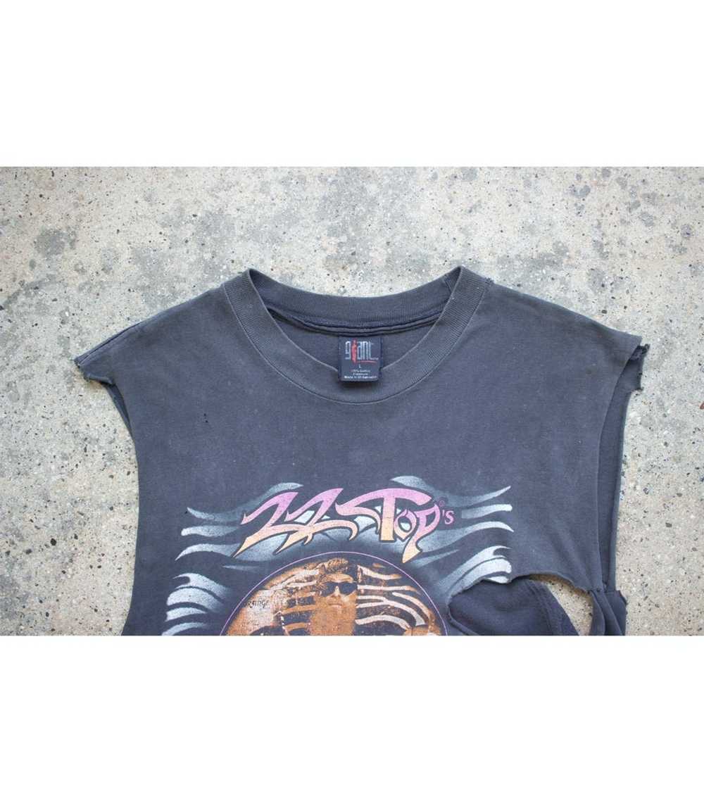 Vintage 1997 Vintage ZZ Top Sleeveless T-Shirt - image 3