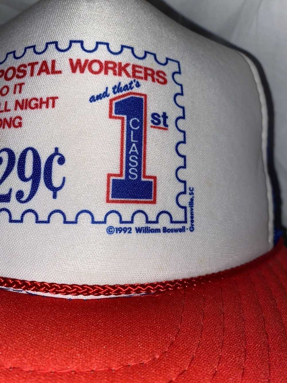 Vintage 1992 US Post Office Trucker Hat - image 2