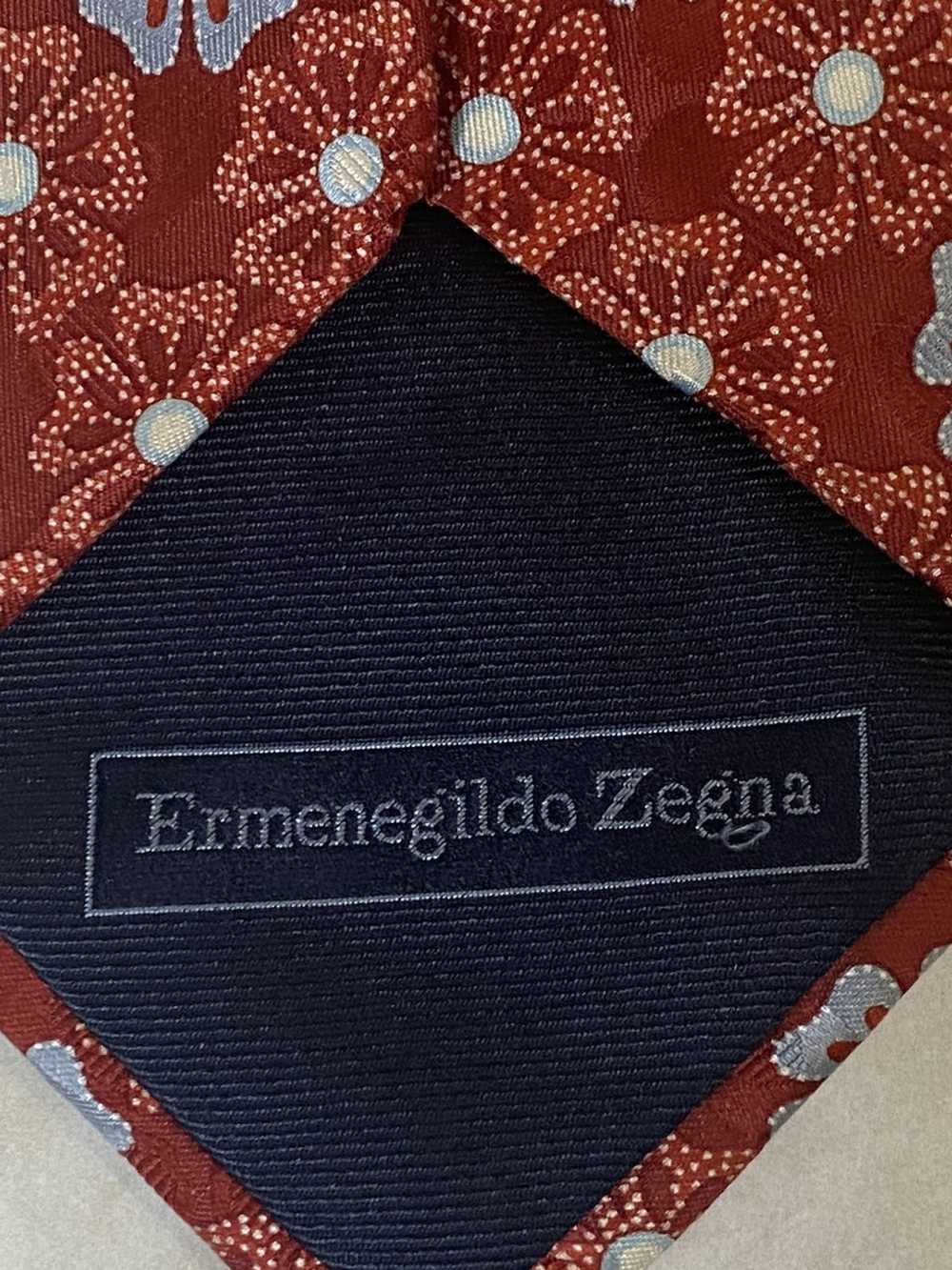 Ermenegildo Zegna Ermenegildo Zegna 100% silk nec… - image 3