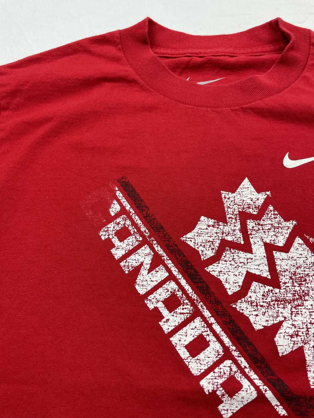 Nike Nike Team Canada T-shirt Hockey Sports Swoos… - image 4