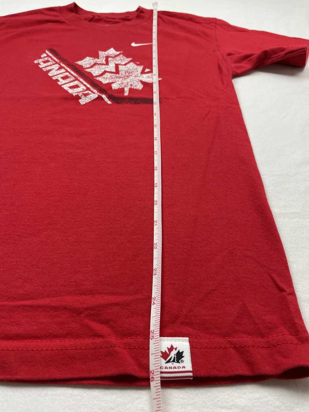 Nike Nike Team Canada T-shirt Hockey Sports Swoos… - image 6