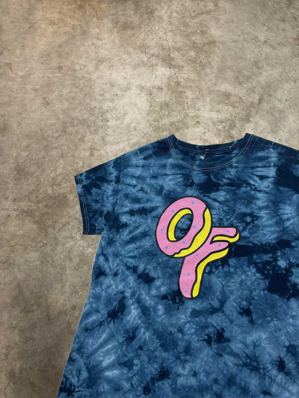 Odd Future Odd Future Tie Dye T-shirt OF Donut Lo… - image 1