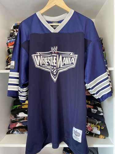 Wrestlemania 22 Jersey WWE John Cena Chicago Undertaker Triple H WWF 2XL