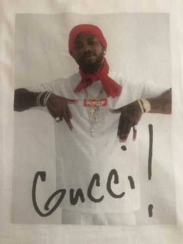 Supreme Gucci Mane Graphic-Print T-Shirt - Black के लिए पुरुषों के लिए