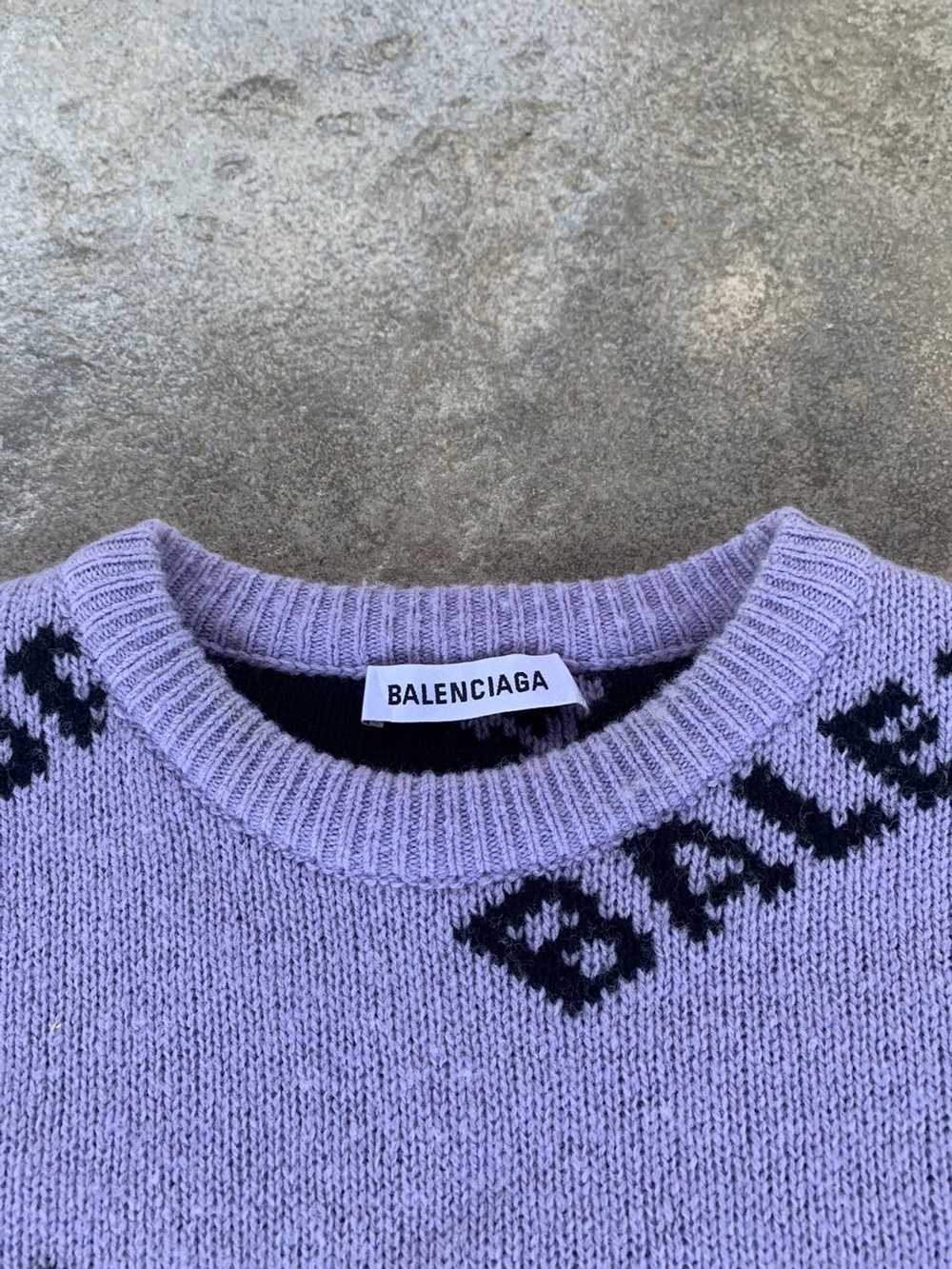 Balenciaga All Over Print Sweater - image 3