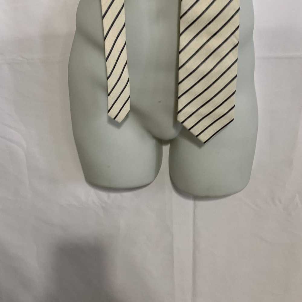Gianfranco Ferre × Italian Designers Striped Silk… - image 4