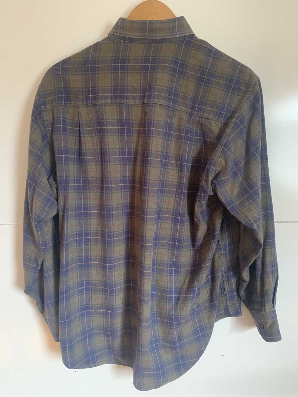 Orvis Vintage Distressed/faded Orvis Plaid Shirt - image 2