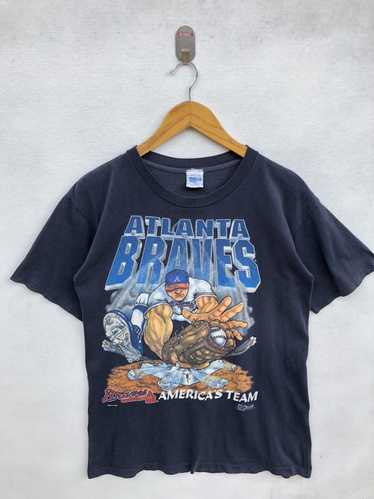 Vintage Atlanta Braves 1995 World Series Champs Salem T-Shirt Sz. L