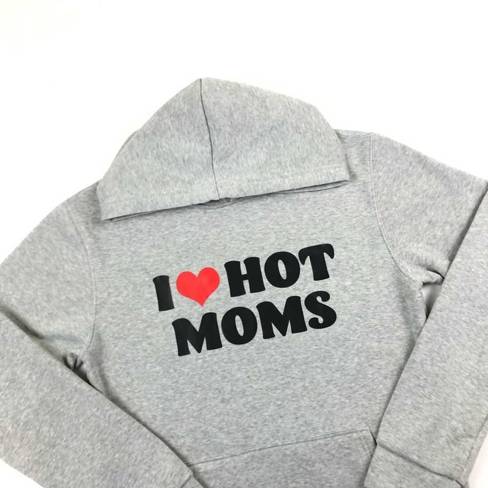 Vintage I love hot moms hoodie sweatshirt y2k vin… - image 1