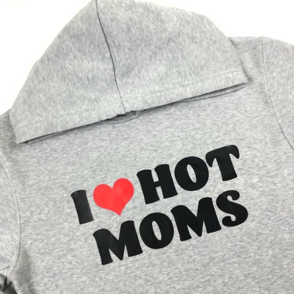 Vintage I love hot moms hoodie sweatshirt y2k vin… - image 5