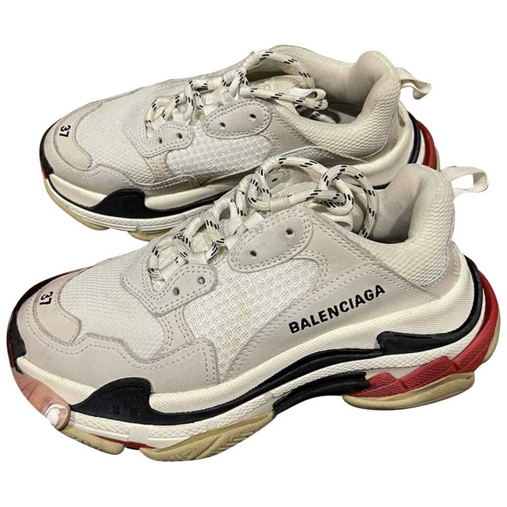 Balenciaga Triple S leather trainers - image 1