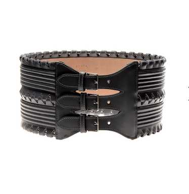Alaia Azzedine Alaia Corset Style leather black b… - image 1