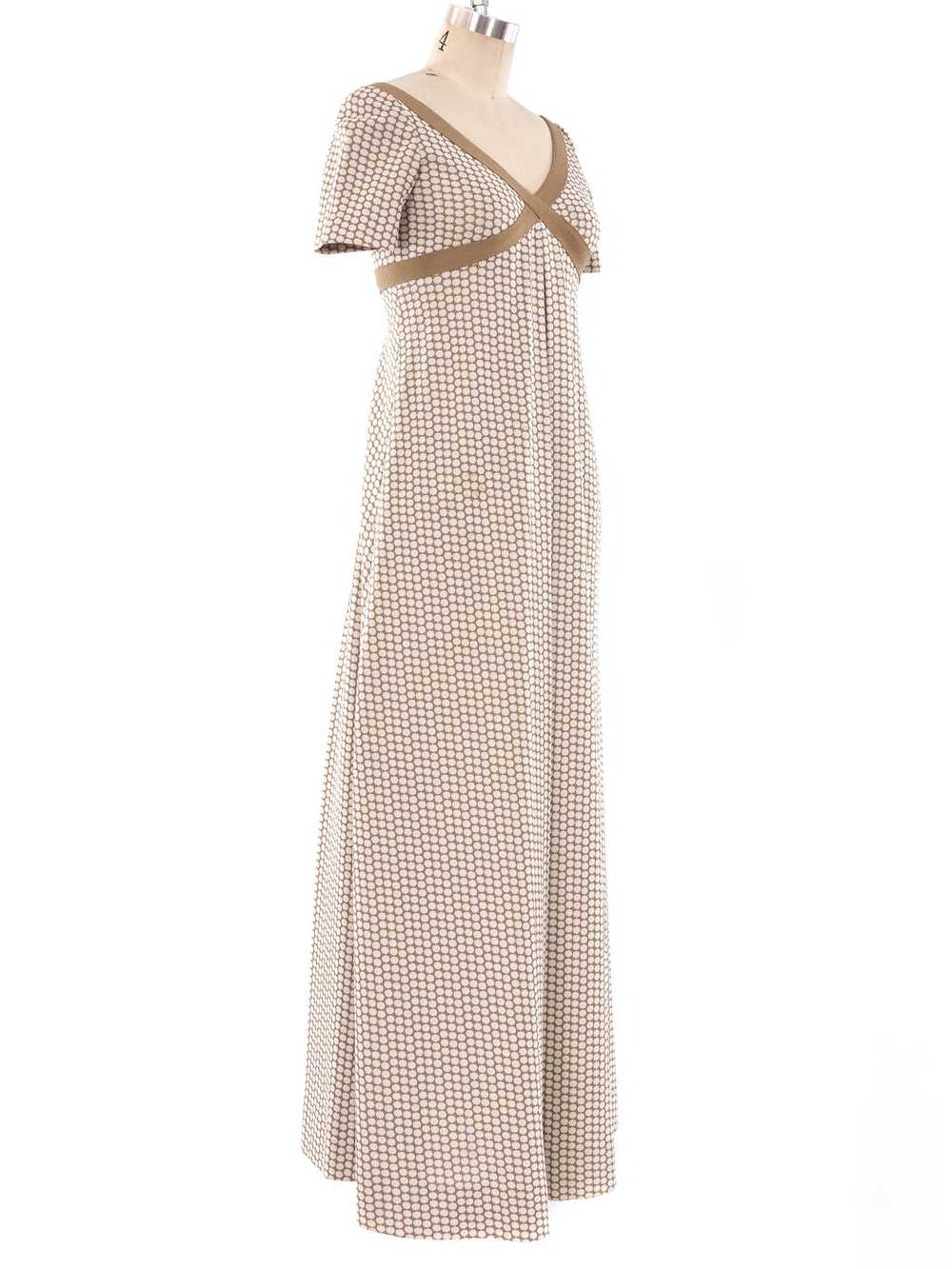 Rudi Gernreich Polka Dot Maxi Dress - image 3