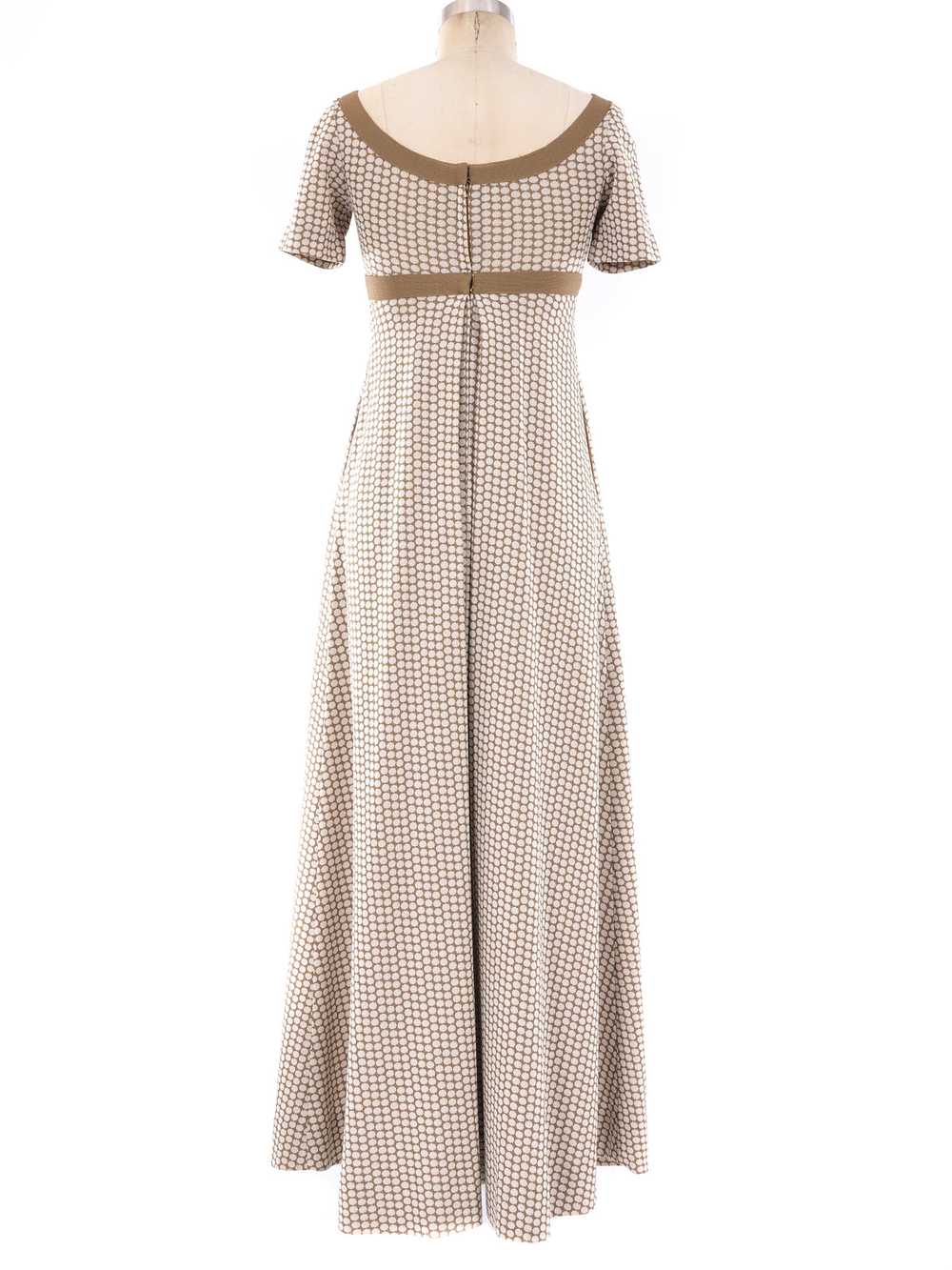 Rudi Gernreich Polka Dot Maxi Dress - image 4