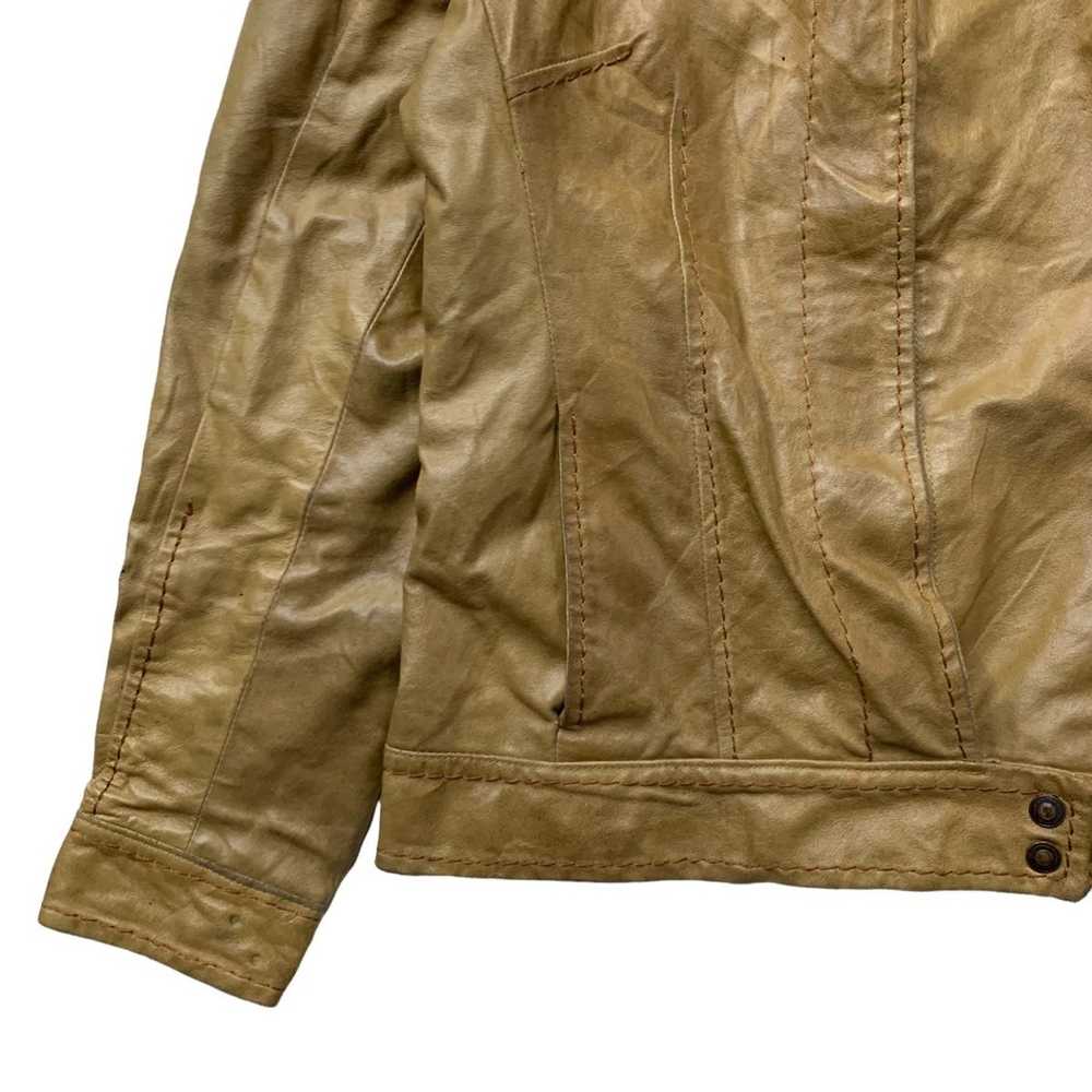 Italian Designers × Leather Jacket 🇮🇹Fornarina … - image 5