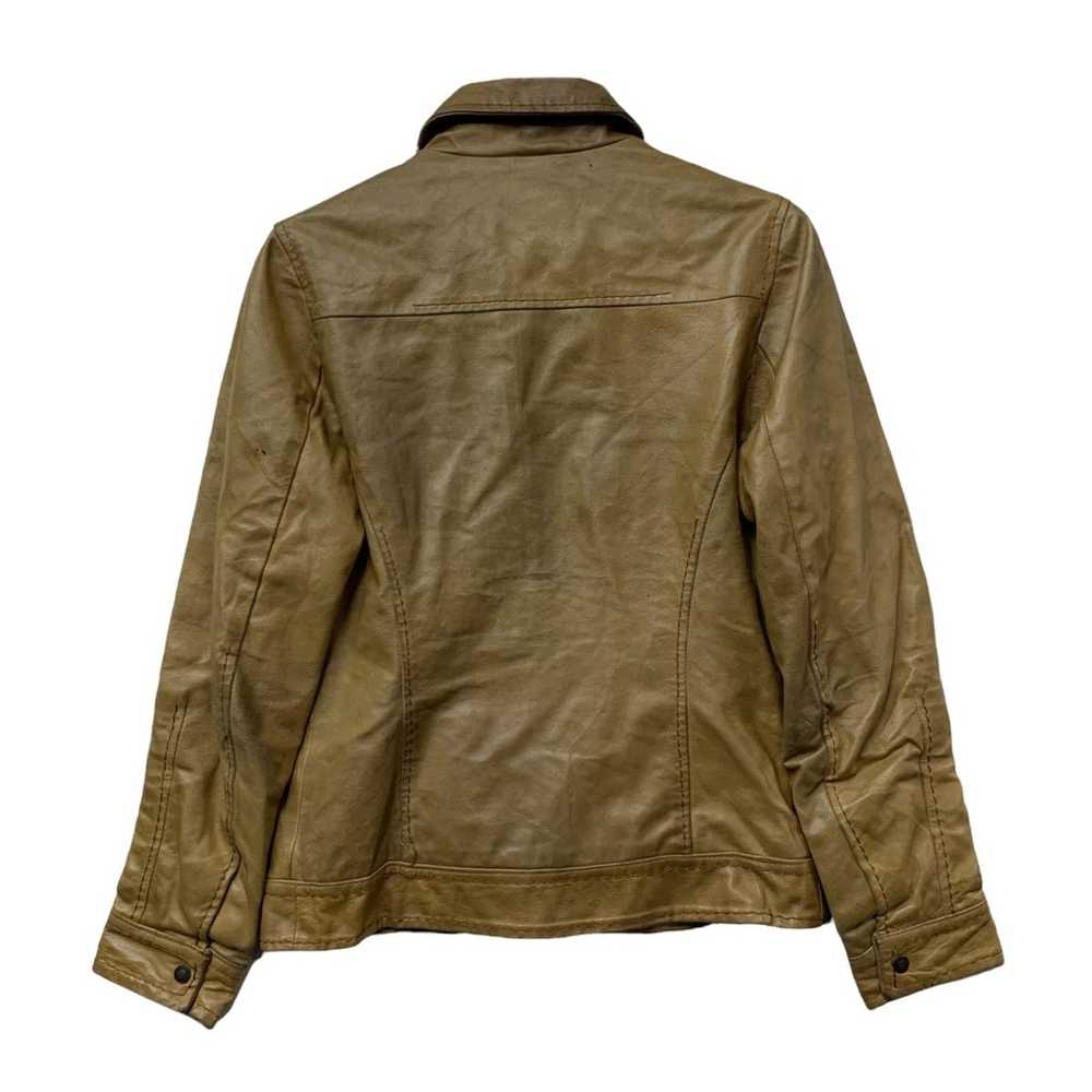 Italian Designers × Leather Jacket 🇮🇹Fornarina … - image 7