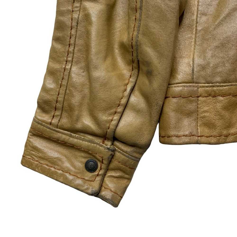 Italian Designers × Leather Jacket 🇮🇹Fornarina … - image 8