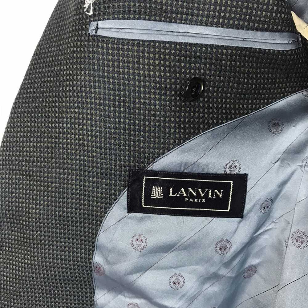 Designer × Lanvin × Luxury Lanvin Paris Suit/Blaz… - image 4