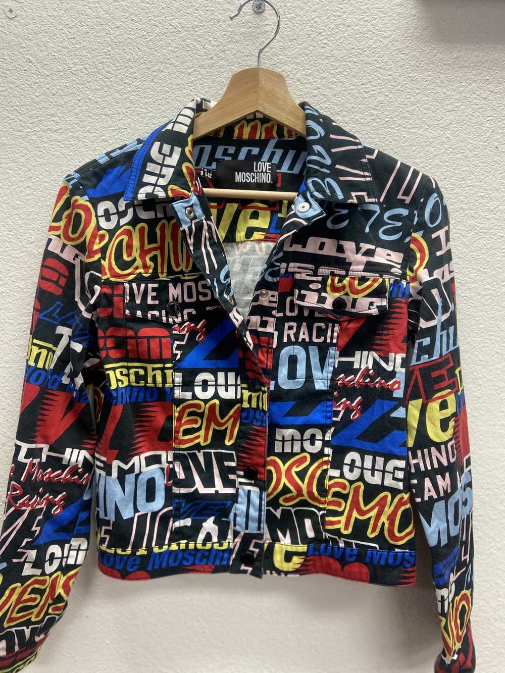 Moschino Moschino all over print Jacket - image 1