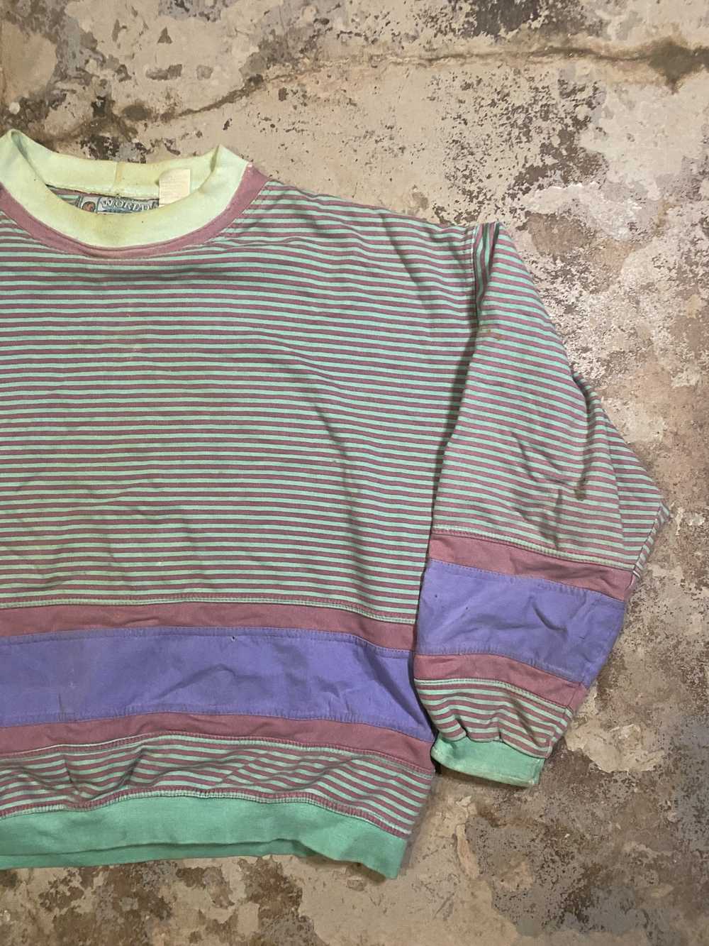 Vintage Vintage Striped Sweater - image 8