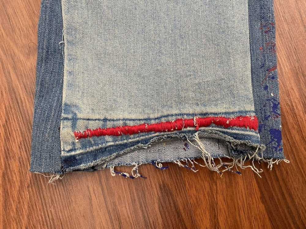 Vintage Flared 513 denim jeans - image 4